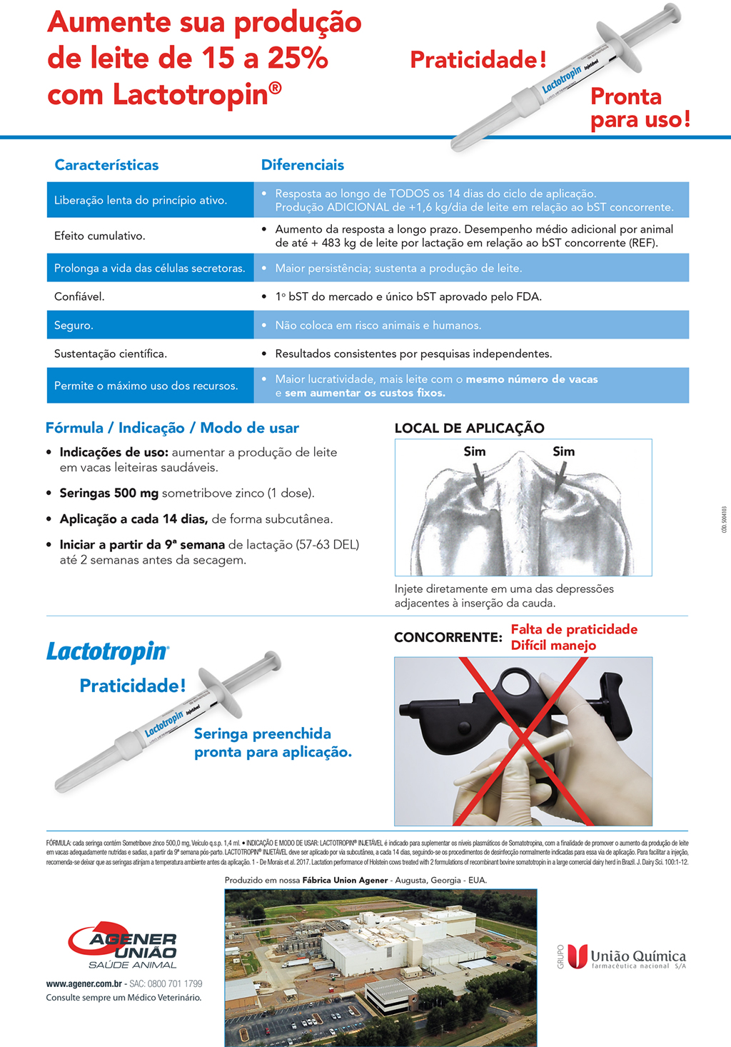 vantagens e características do lactotropin