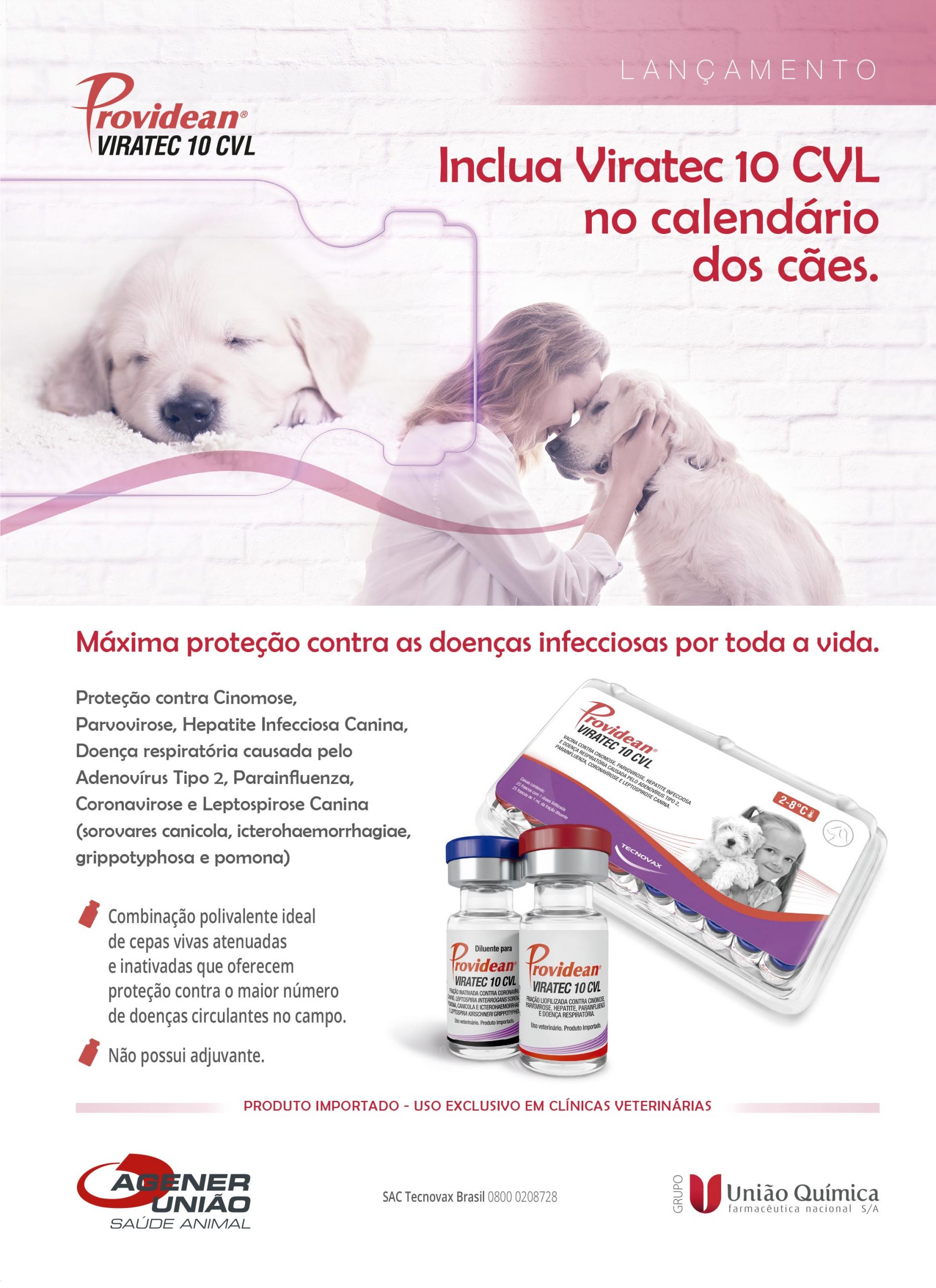 Vacinação Em Cães A Importância Da Vacina Déctupla V10 Agener União 5609